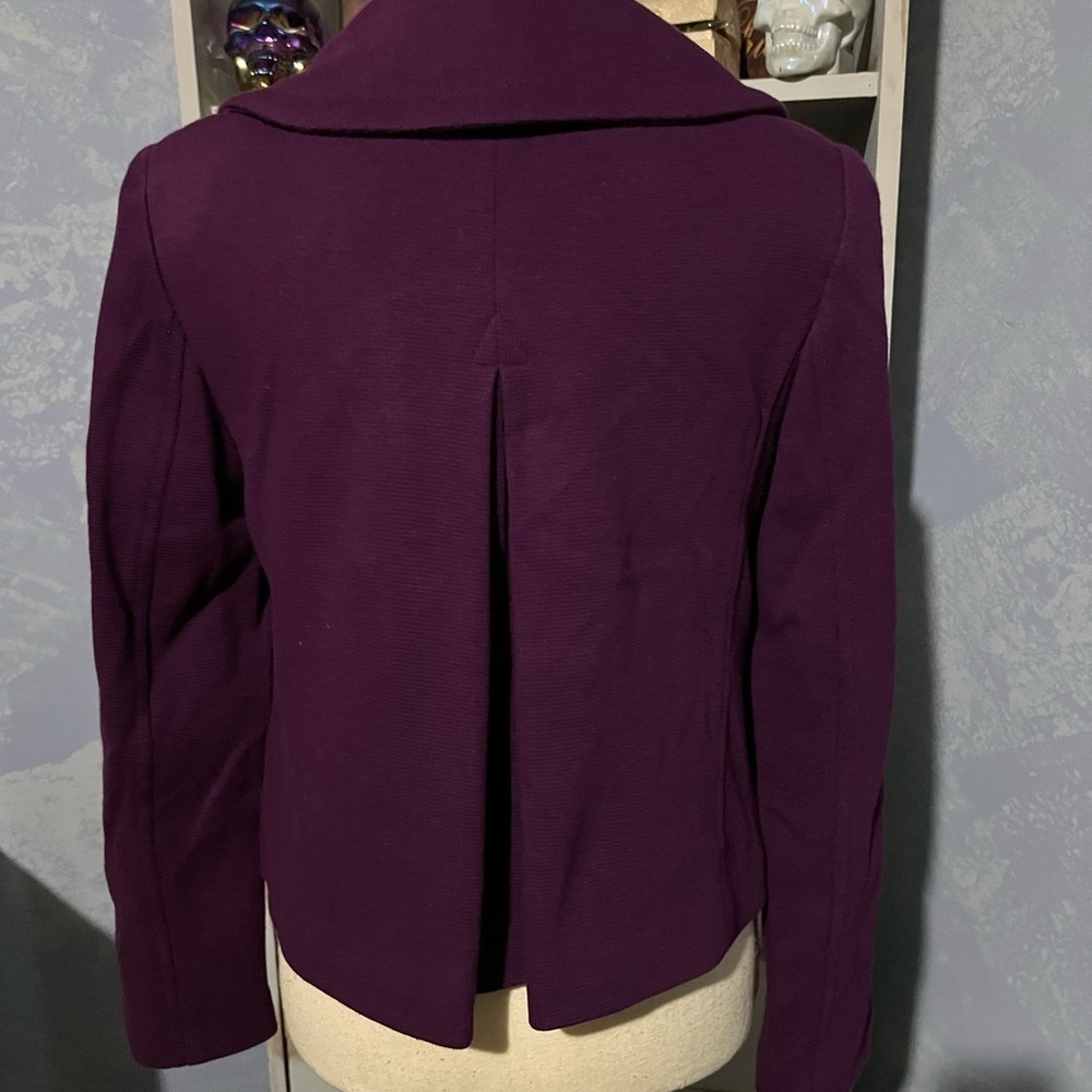 Inc purple jacket small double breasted - Picture 7 of 12
